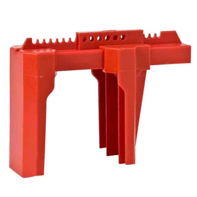 4-Legged Red Ball Valve Lockout